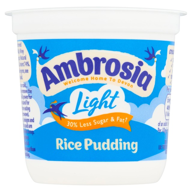Ambrosia low fat rice pudding 150g - British product