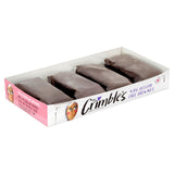 Mrs Crimble's gluten free Belgian chocolate brownies 4 pack, imported from the UK