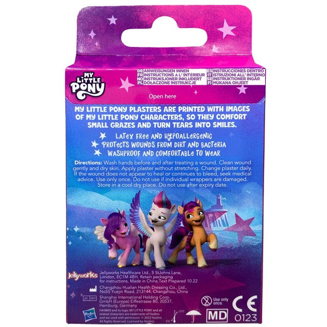 Jellyworks My Little Pony plasters 22 per pack, UK version