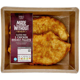 M&S gluten free chicken breast fillets 270g, imported from the UK