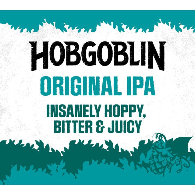 Hobgoblin IPA beer 500ml, UK version