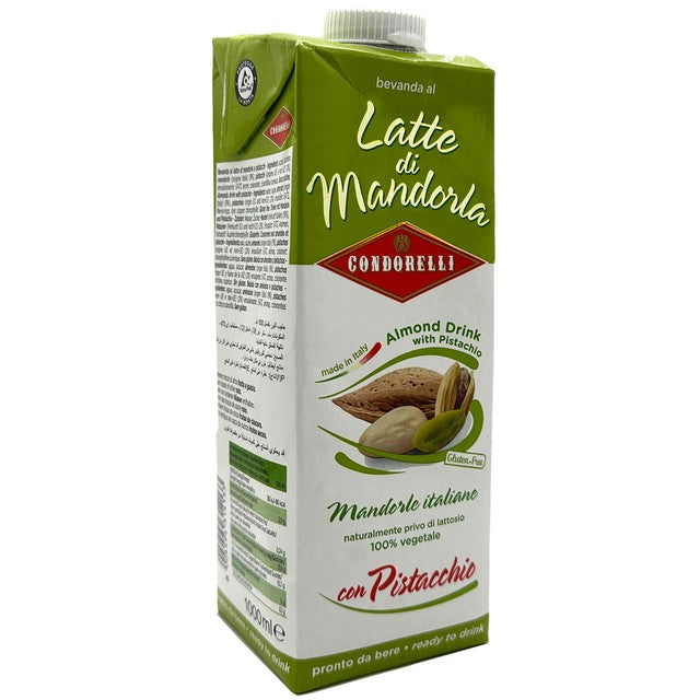 Condorelli almond drink with pistachio 1L - British product