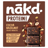 Nakd Protein Cocoa Hazelnut Bar 3 x 45g, imported from the UK