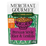 Merchant Gourmet rice and lentils mix Persian style (British brand)