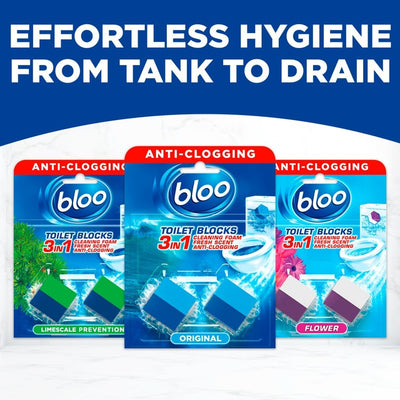Bloo Original Blue Toiletten-Spülkastensteine 2 x 50g