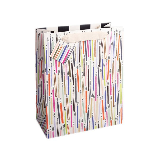 Caroline Gardner candles large gift bag - British product