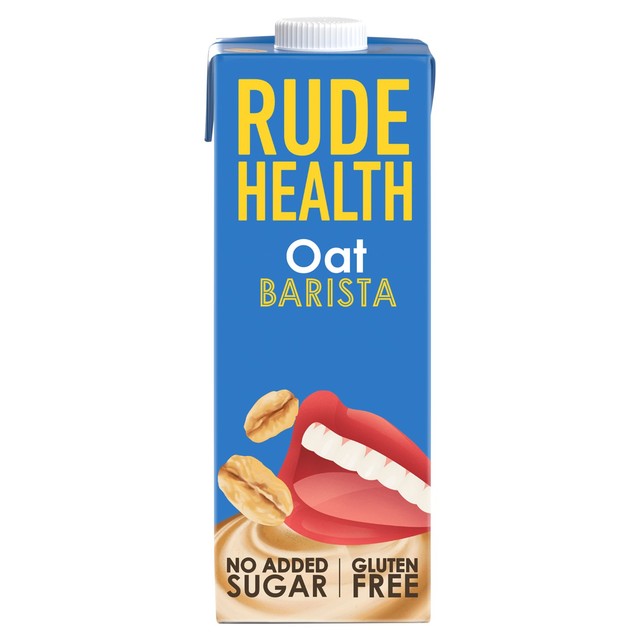 Rude Health Barista Oat Longlife oat drink 1L, imported from the UK