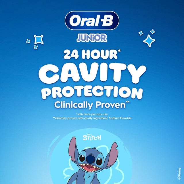 Oral-B Children's Toothpaste Stitch 6+ 75ml, imported from the UK