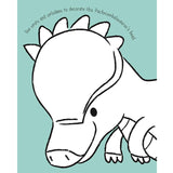 Igloo Books dinosaur sponge art painting set (British brand)