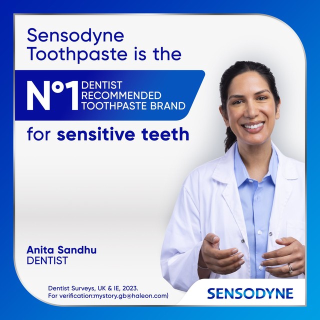 Sensodyne Cavity + Sensitivity toothpaste 75ml (British brand)
