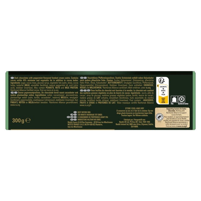 After Eight mint chocolate thins 300g box - British product