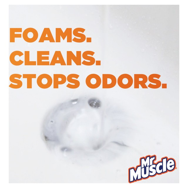 Mr Muscle drain foamer 500ml, imported from the UK