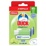 Toilet Duck Lime Fresh Discs 2x36ml - British product