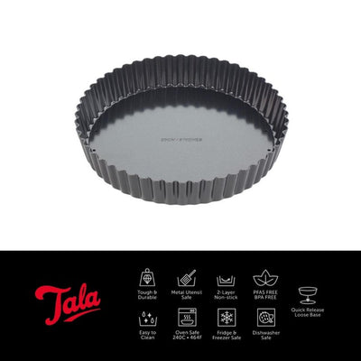 Tala Moule à tarte antiadhésif Performance Eclipse 20cm x 3.5cm