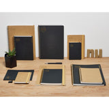 Nuco A5 black stitched notebook 80 pages, imported from the UK