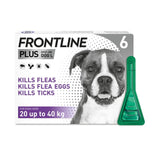 Frontline Plus flea tick treatment large dog 20-40kg - British product