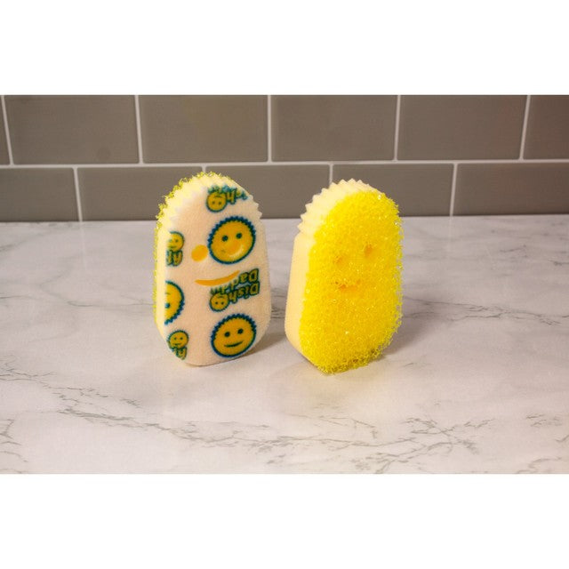 Scrub Daddy dishwand refill head yellow 2 pack (British brand)