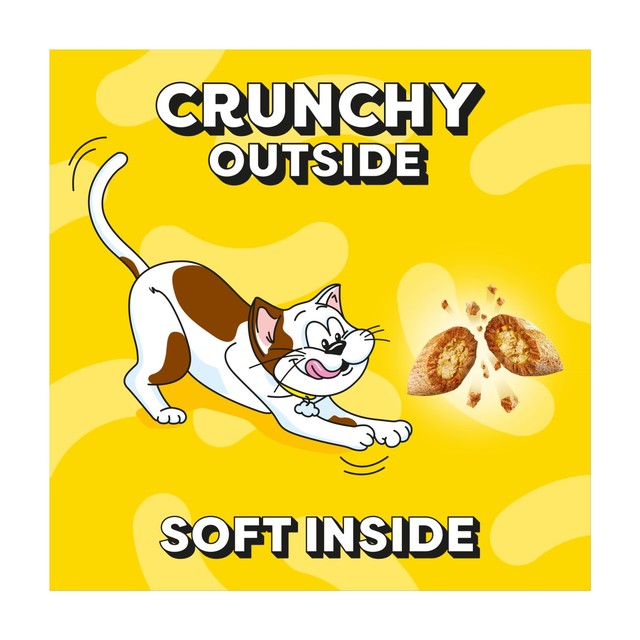 Dreamies chicken cat treat biscuits 350g - British product