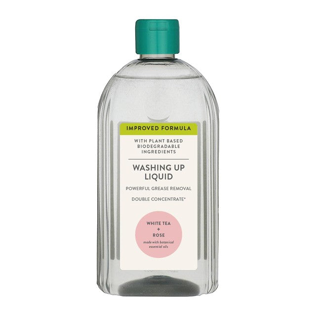 M&S white tea & rose washing up liquid 500ml, imported from the UK