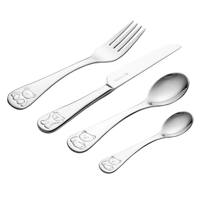 Viners 4pc kids cutlery set (British brand)