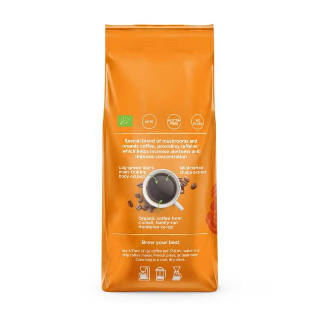 Four Sigmatic mushroom ground coffee dark roast 340g - British product