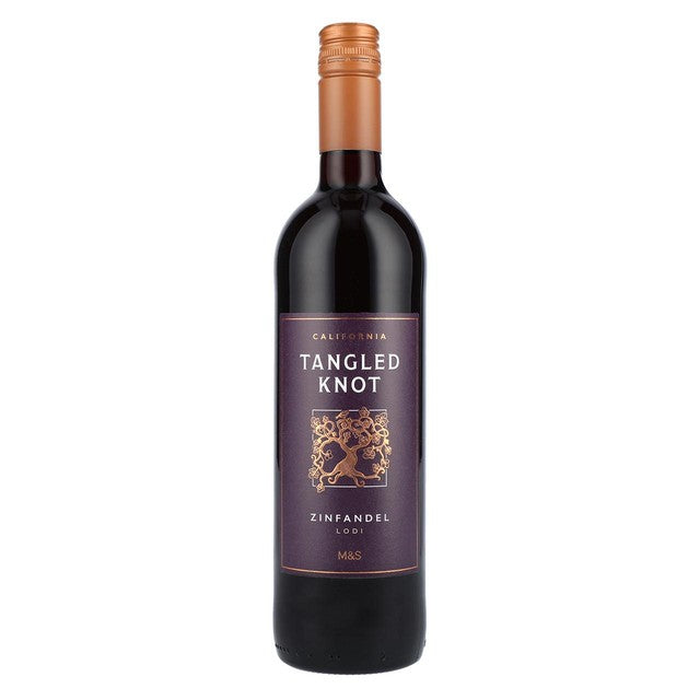 M&S Tangled Knot Zinfandel red wine 75cl (British brand)