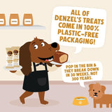 Denzel's Banana Bread Soft-Baked Bars dog treats 60g - British product