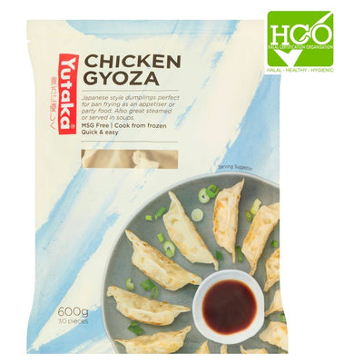Yutaka Frozen Chicken Gyoza 30 Pieces Japanese-style Dumplings 600g