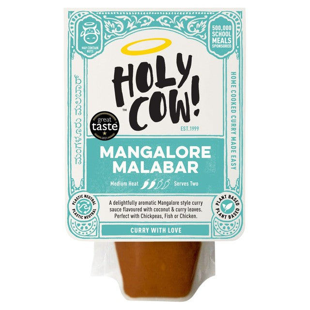 Holy Cow Mangalore Malabar curry sauce 250g, UK version