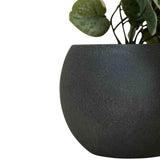 M&S artificial trailing eucalyptus in ceramic pot grey 16cm, imported from the UK