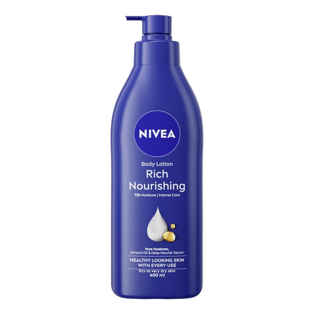 Nivea dry skin body lotion 400ml, imported from the UK