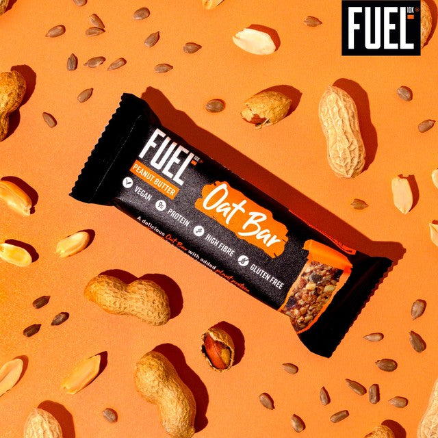 FUEL10K peanut butter protein cereal oat bars 3 x 45g - British product