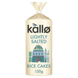 Kallo Lightly Salted Wholegrain Rice Cakes 130g, UK version