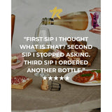 Real Sec sparkling tea 75cl, imported from the UK