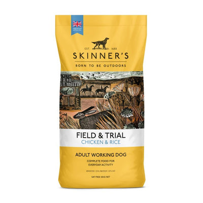 M&S Skinners Field & Trial Chicken & Rice Dry Dog Food 15kg- Buy online at McGrocer