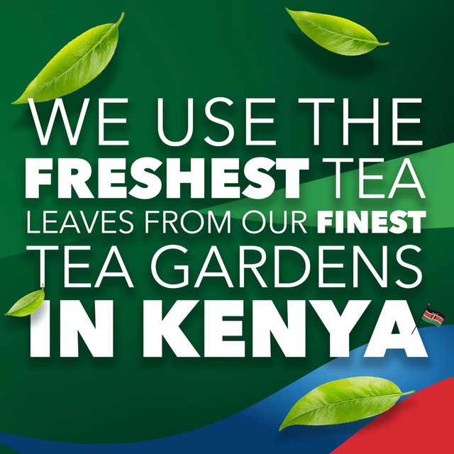 PG Tips decaf plant based biodegradable tea bags, imported from the UK