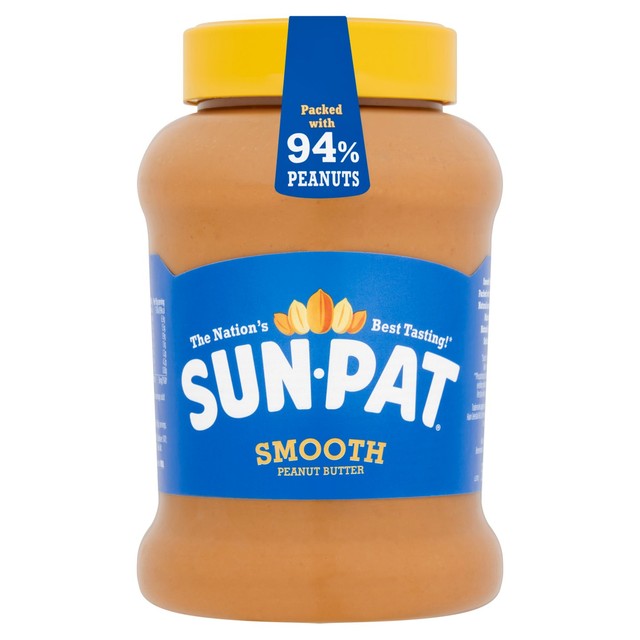 Sun-Pat smooth peanut butter 570g (British brand)
