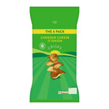 M&S Cheddar Cheese & Onion Crisps 6x25g multipack, imported from the UK