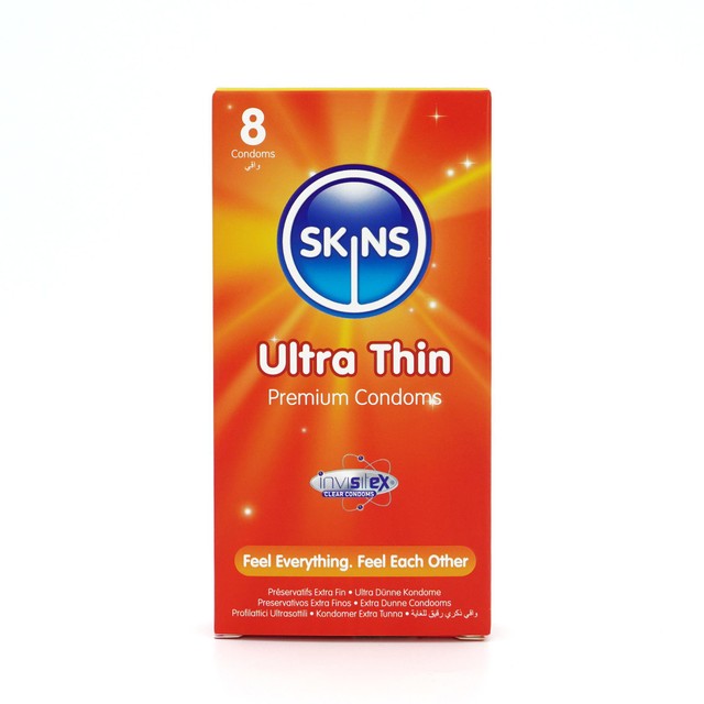 Skins Ultra Thin Condoms, imported from the UK