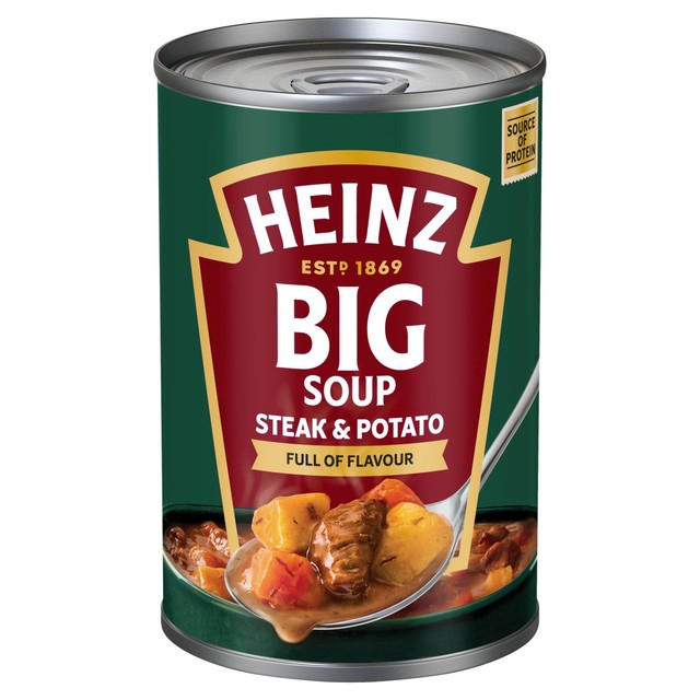 Heinz Chunky Beef and Potato Soup 400g, UK version