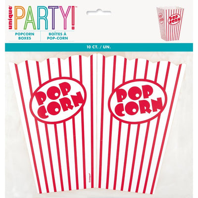 Unique Party Popcorn-Boxen aus Pappe, Snack-Behälter