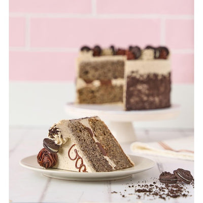Lola's Cupcakes Cookies & Cream Layer Cake Serves 8