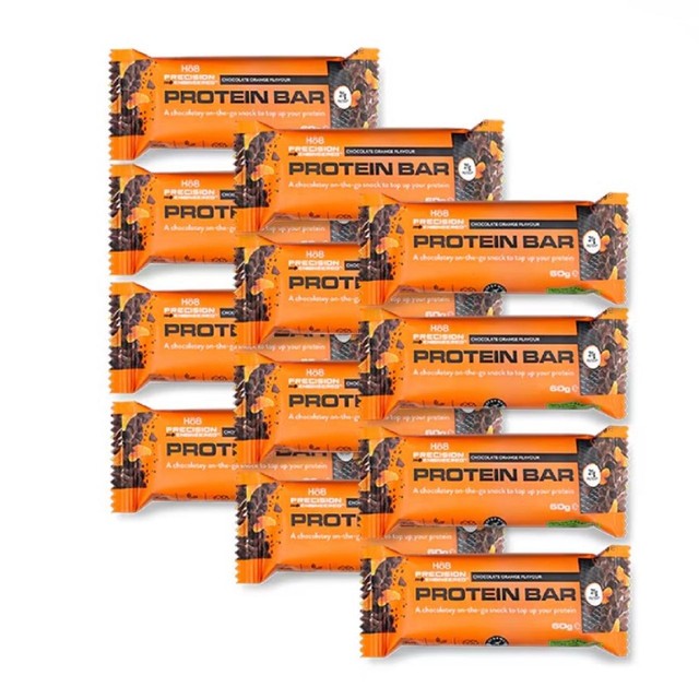 Precision Engineered Protein Bar Milk Chocolate Orange 60g, imported from the UK