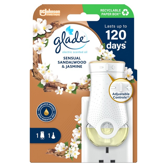 Glade Plugin Air Freshener Bali Sandalwood 20ml, UK version