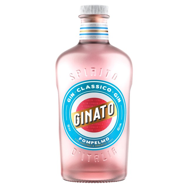 Ginato pink grapefruit gin 70cl, UK version