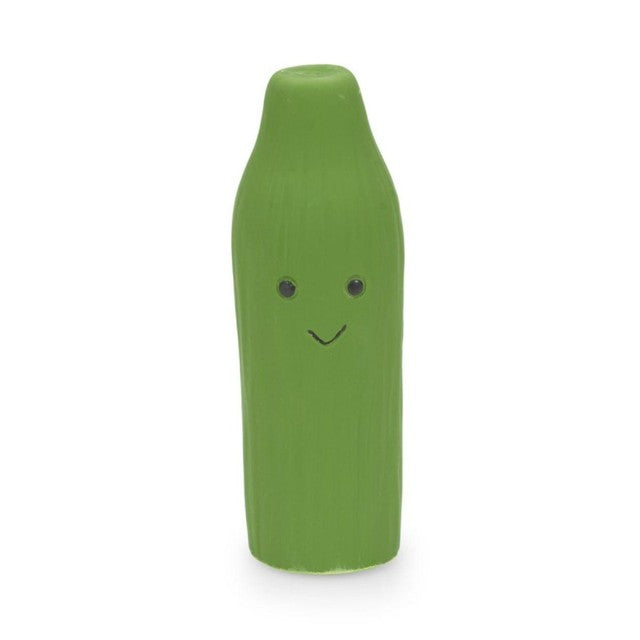 Petface Foodie Faces cucumber latex dog toy large (British brand)
