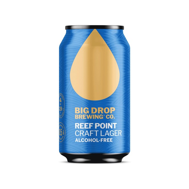 Big Drop Reef Point craft lager 330ml - British product