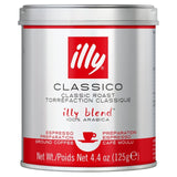 Illy Espresso Coffee Classic Roast 125g, UK version