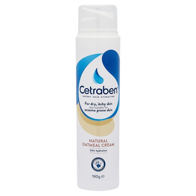 Cetraben natural oatmeal body cream 190g - British product