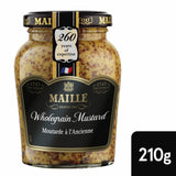 Maille Wholegrain Mustard 210g, imported from the UK